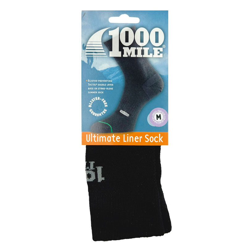 womens tactel double layer liner sock - 1147