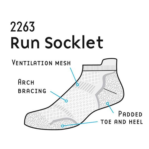 2263 womens socklet