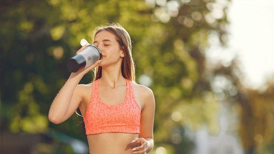 how much should I drink when running