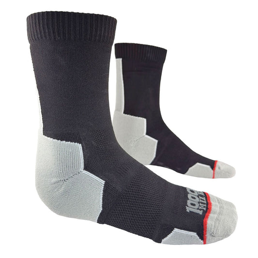 Men's Run Crew Repreve Single Layer Sock Twin Pack - 2264