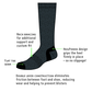 3196 womens lightweight walking sock