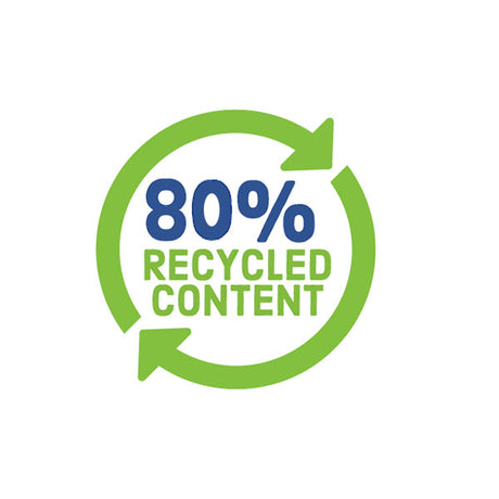 80% recycled sock
