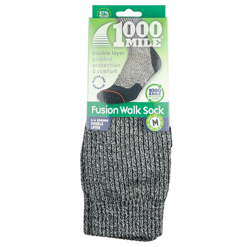 Men's Fusion Repreve Double Layer Walking Sock - 2033