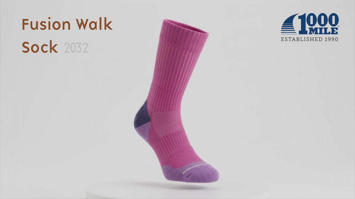 Women's Fusion Double Layer Walking Sock - 2032