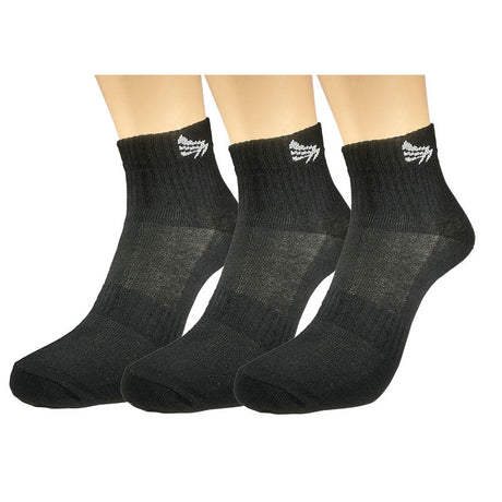 puresocks lite 3 pack black
