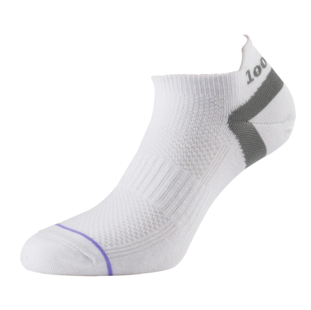 Men's Ultimate Tactel Double Layer Trainer Liner Sock white