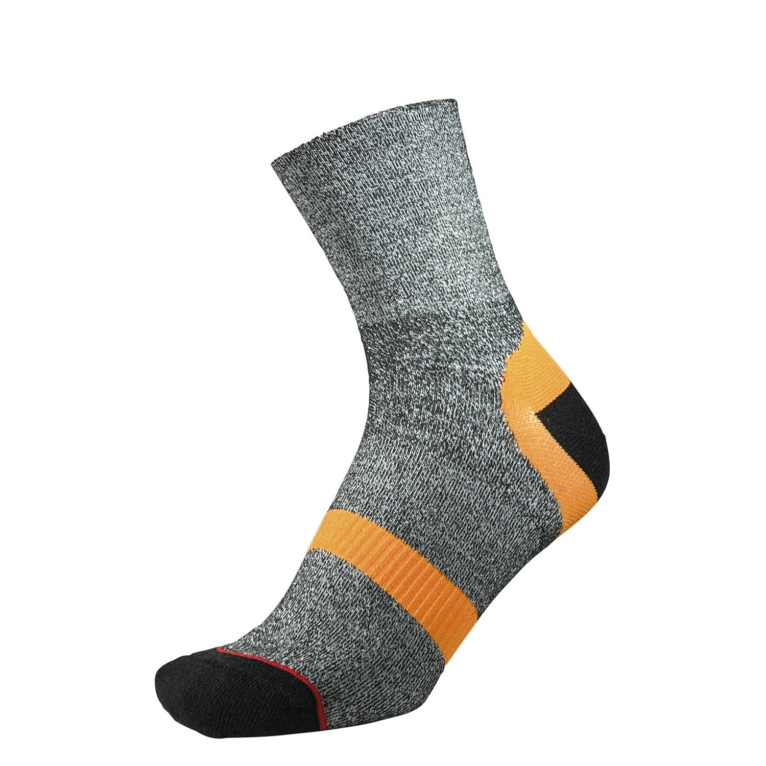 Charcoal Marl/Orange