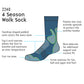 2240 walking sock features