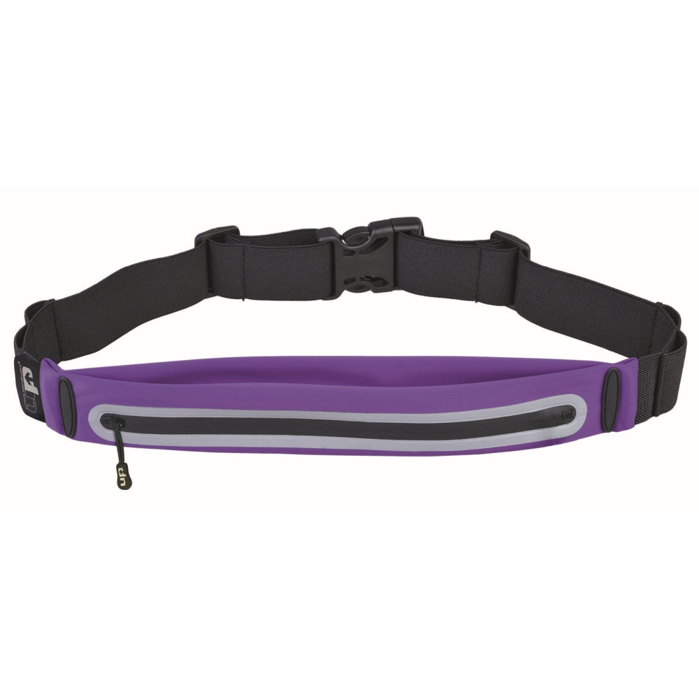 ease runners waist belt purple