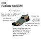 2023 fusion sock features